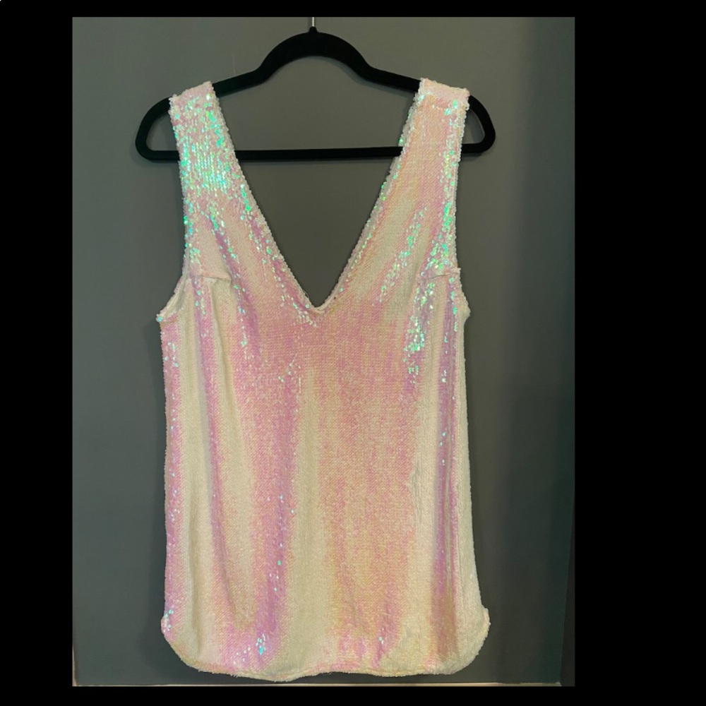 Free People sequin tank